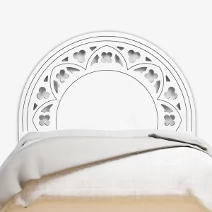 Cabecero Rosetón Medio Calado con luz LED de color blanco