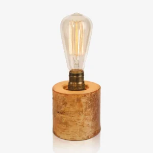 Lámpara de sobremesa de madera